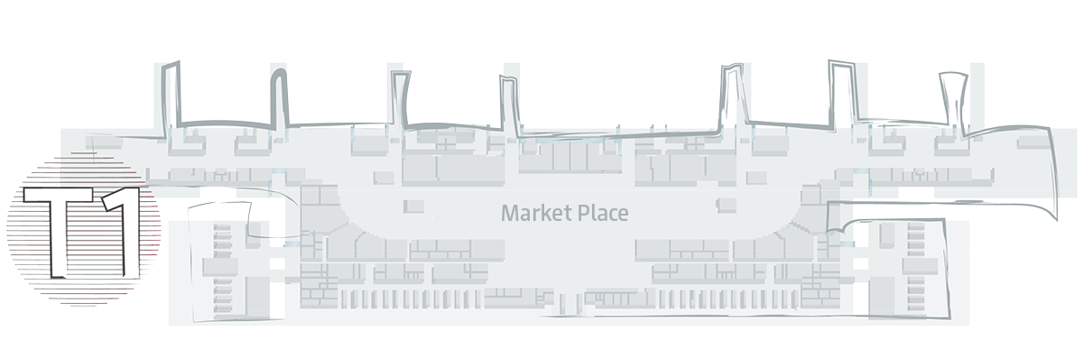 Sketch of the market square