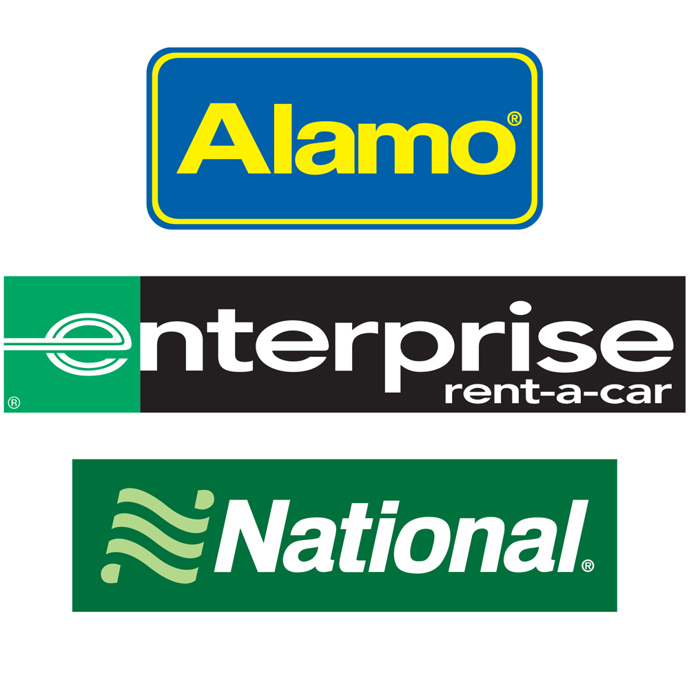 Logos Enterpreise, Alamo und National 