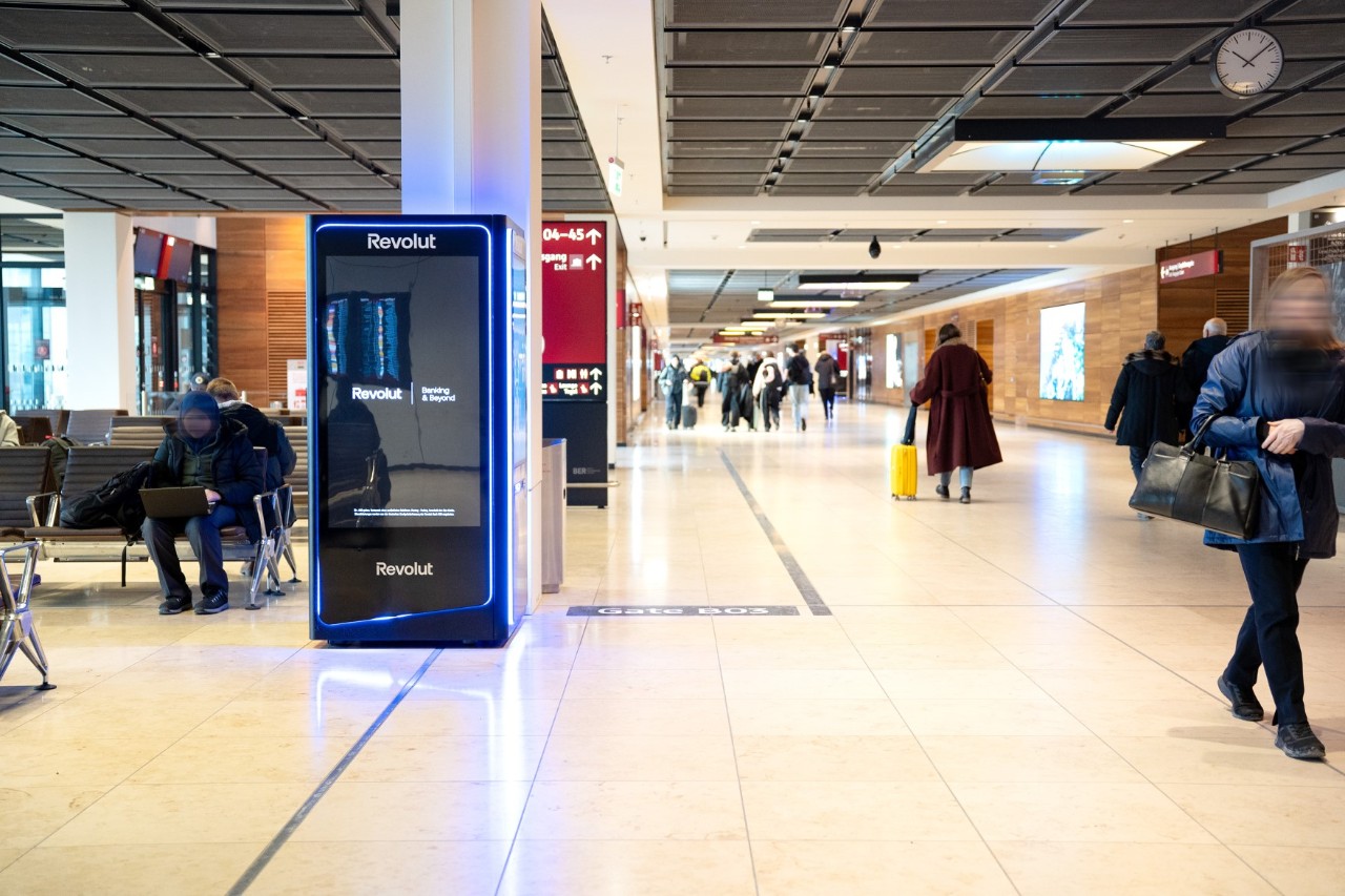 Ein schwarzer Automat