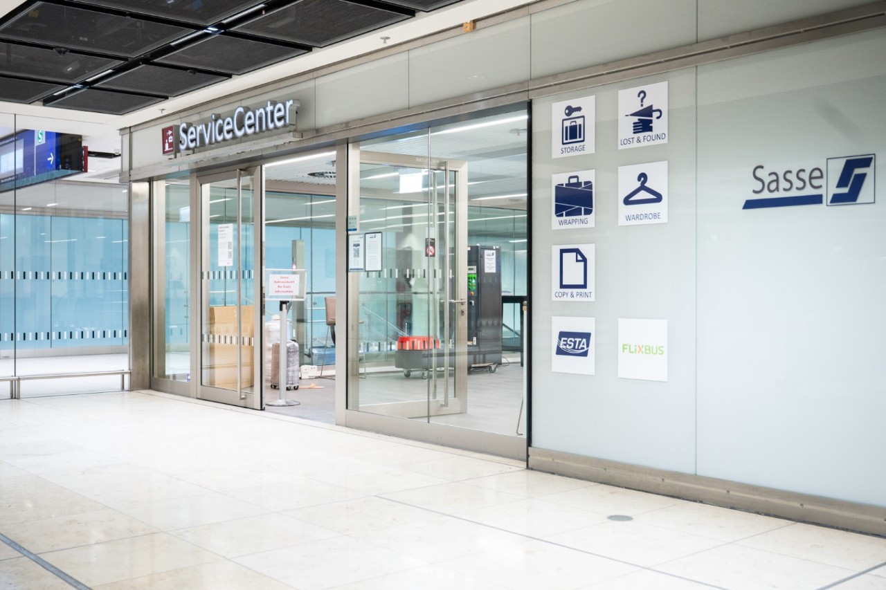 Blick von außen auf das ServiceCenter