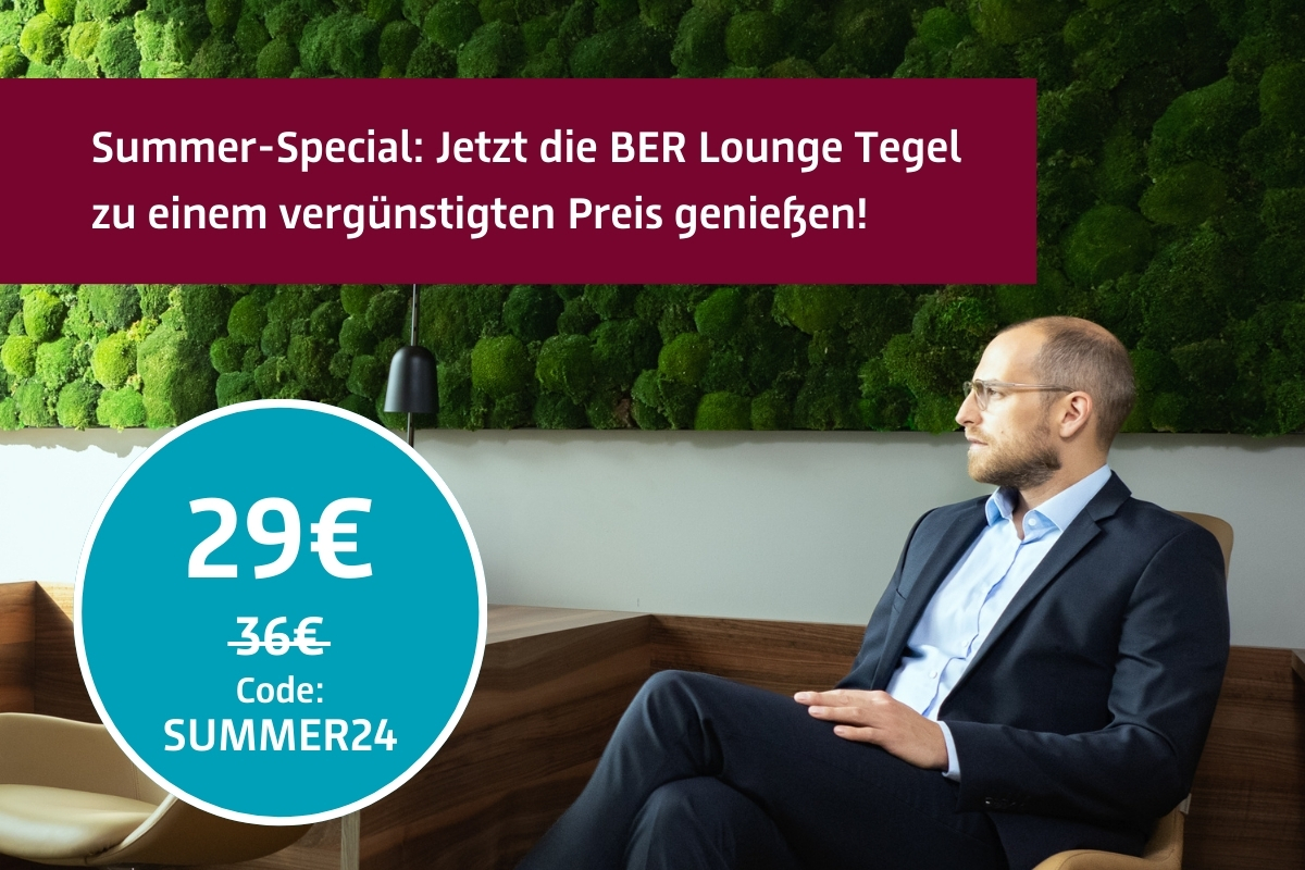 BER Lounge Tegel Rabattcode