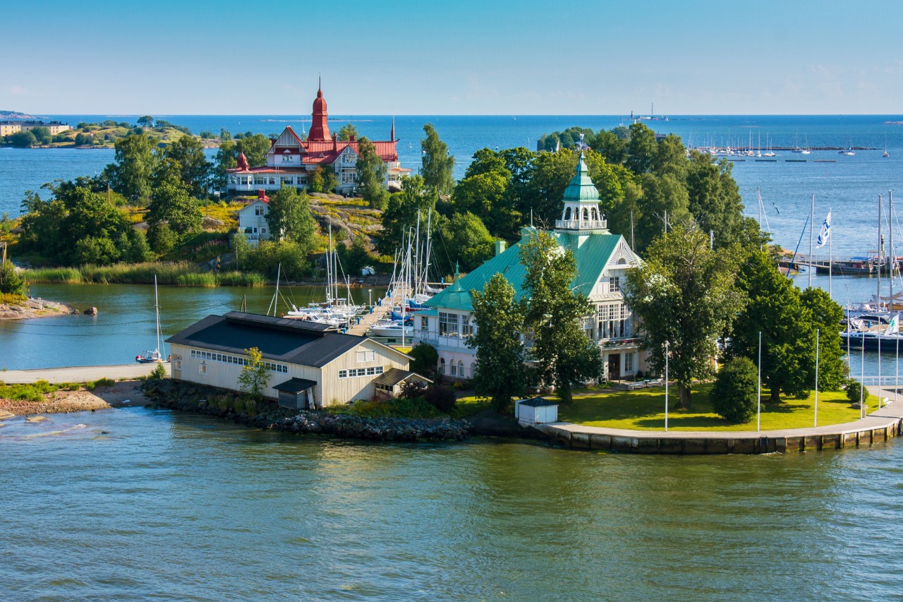 Inseln vor Helsinkis Küste 