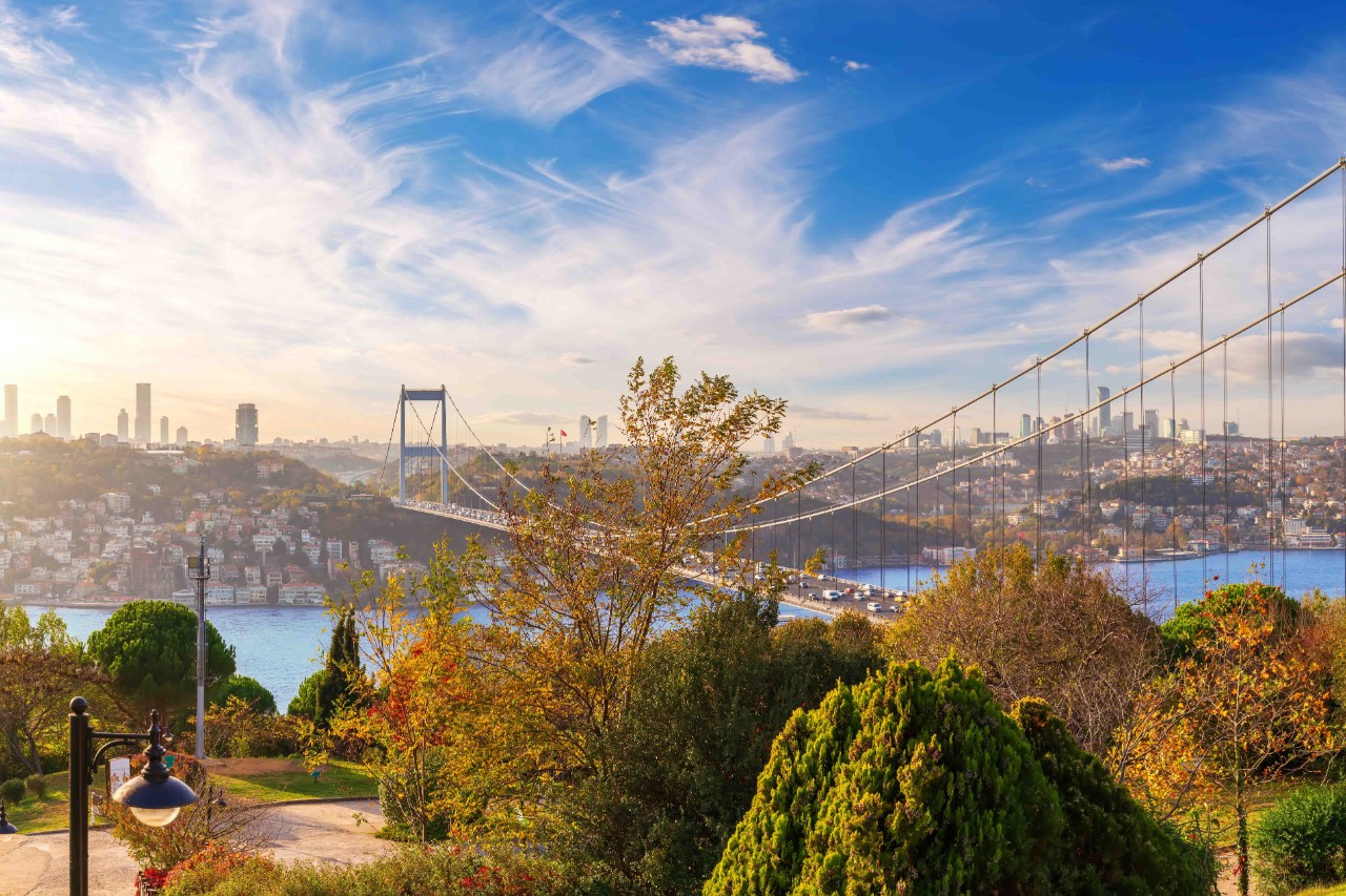 Brücke über den Bosporus