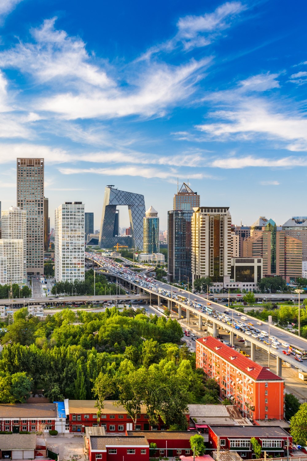 Skyline von Peking 