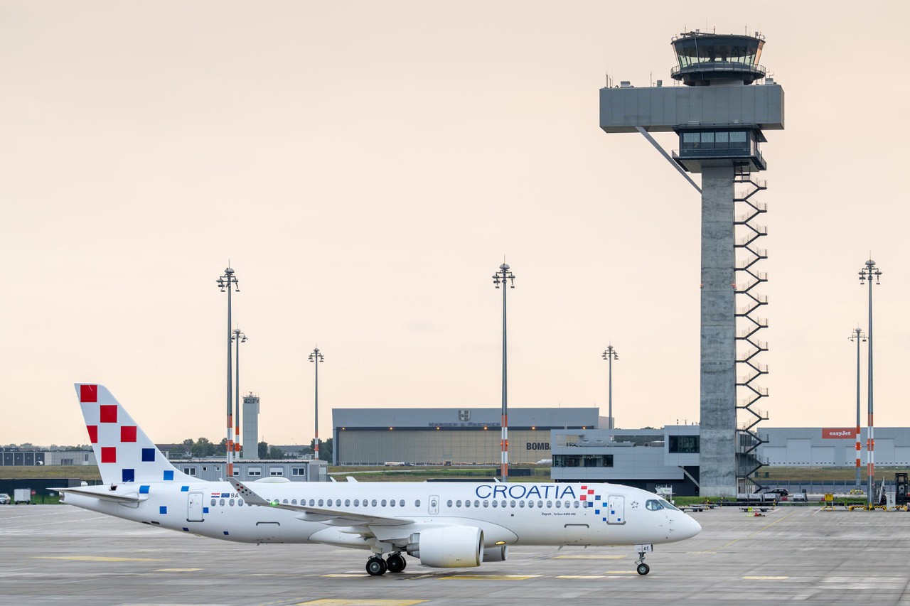 Croatia Airlines am BER