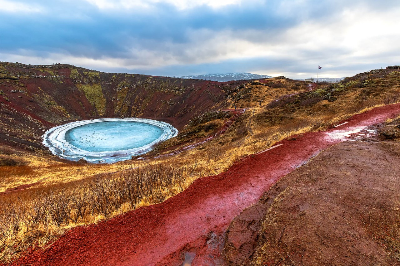 Kratersee Kerið