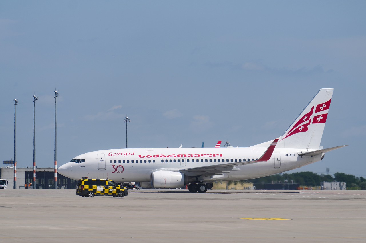 Mit Georgian Airways wieder nach Tbilisi © Oliver Lang / Flughafen Berlin Brandenburg GmbH