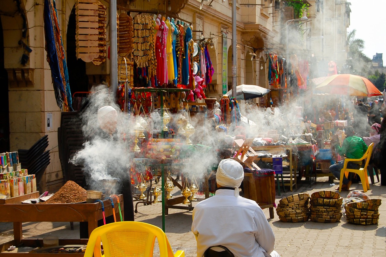 Straßenmarkt - Kairo