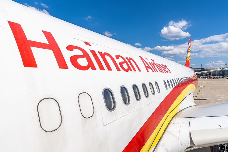 Hainan Airlines Flugzeug am BER