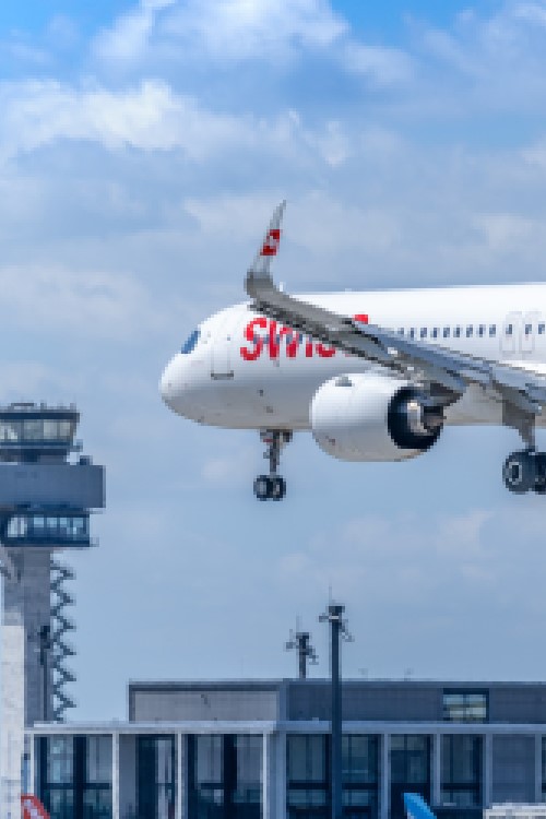 Swiss-Flugzeug