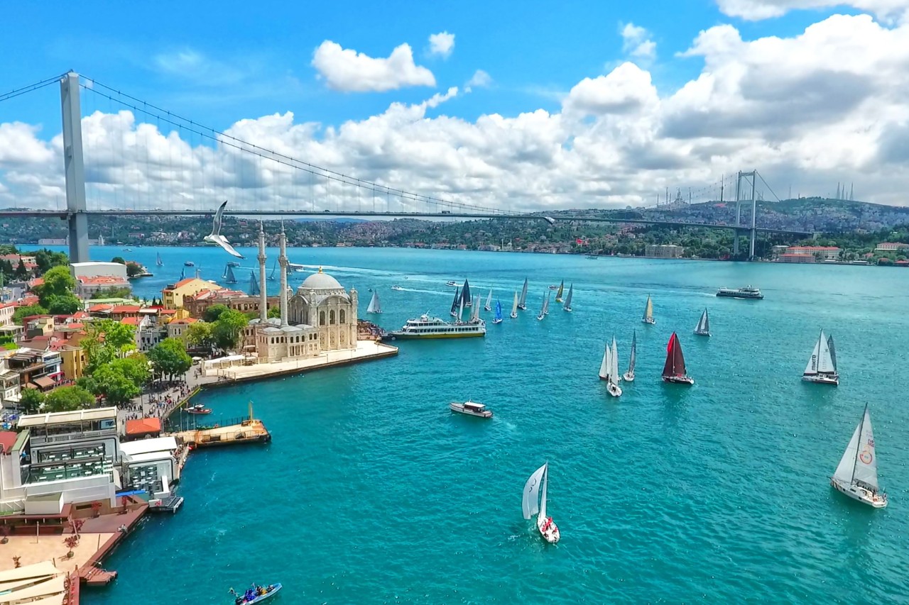 Fluss Bosporus in Istanbul