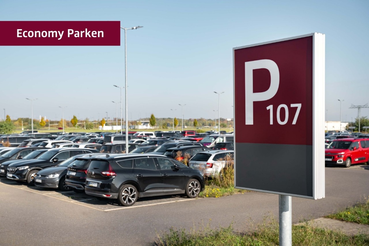 Economy Parken | Economy Parking ©Benjamin Pritzkuleit / Flughafen Berlin Brandenburg GmbH