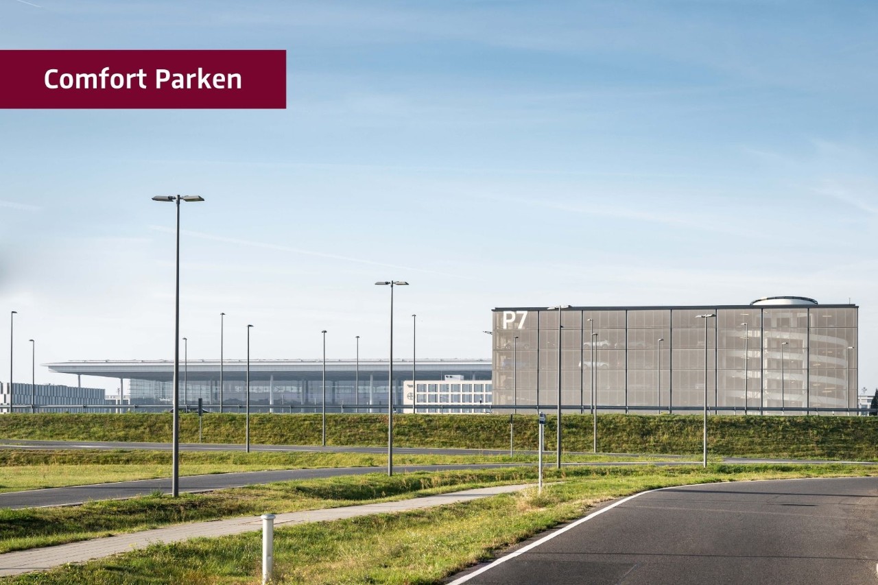 Comfort Parken | Comfort Parking ©Benjamin Pritzkuleit / Flughafen Berlin Brandenburg GmbH