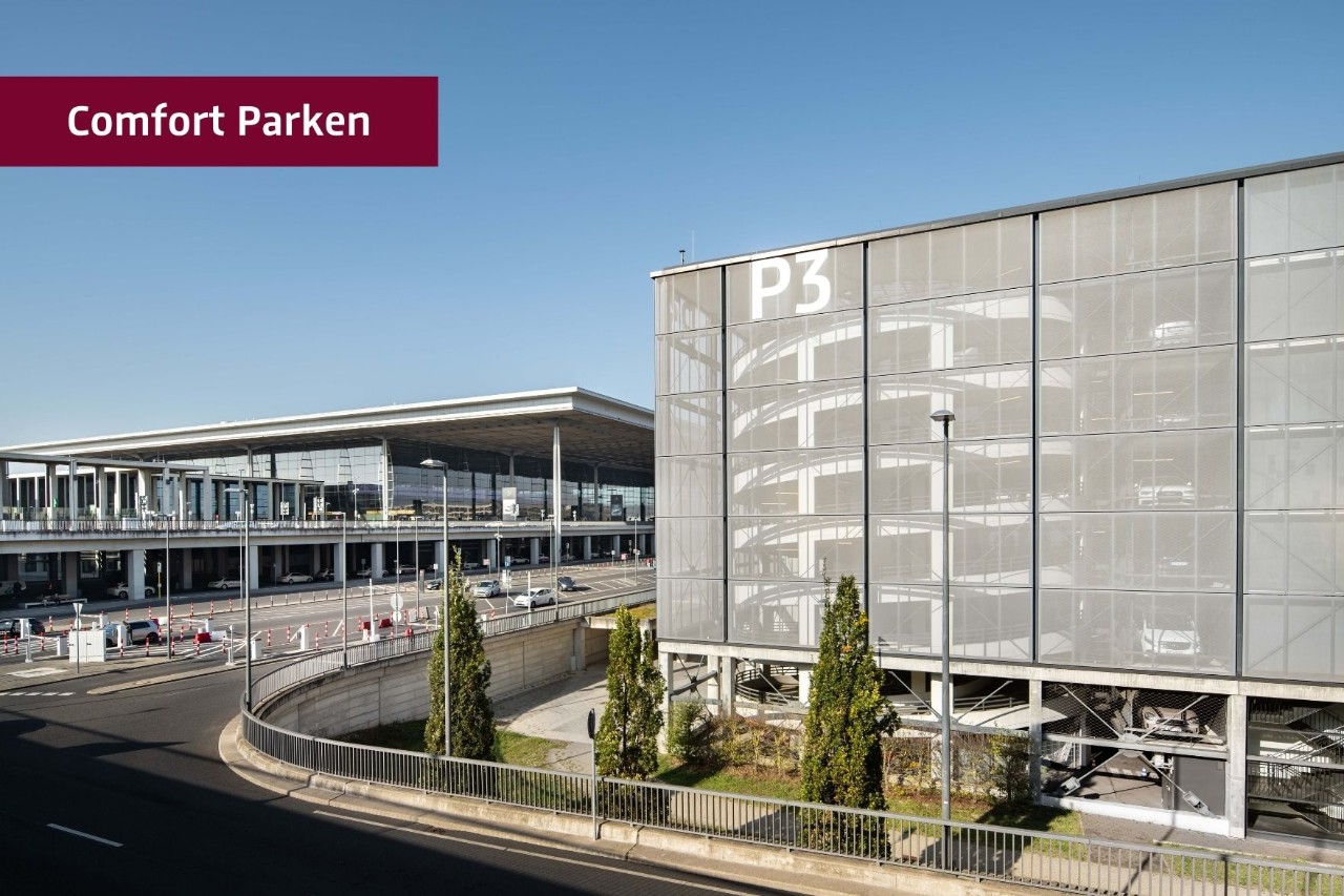 Comfort Parken | Comfort Parking ©Benjamin Pritzkuleit / Flughafen Berlin Brandenburg GmbH