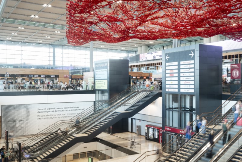 BER Terminal 1 check in hall