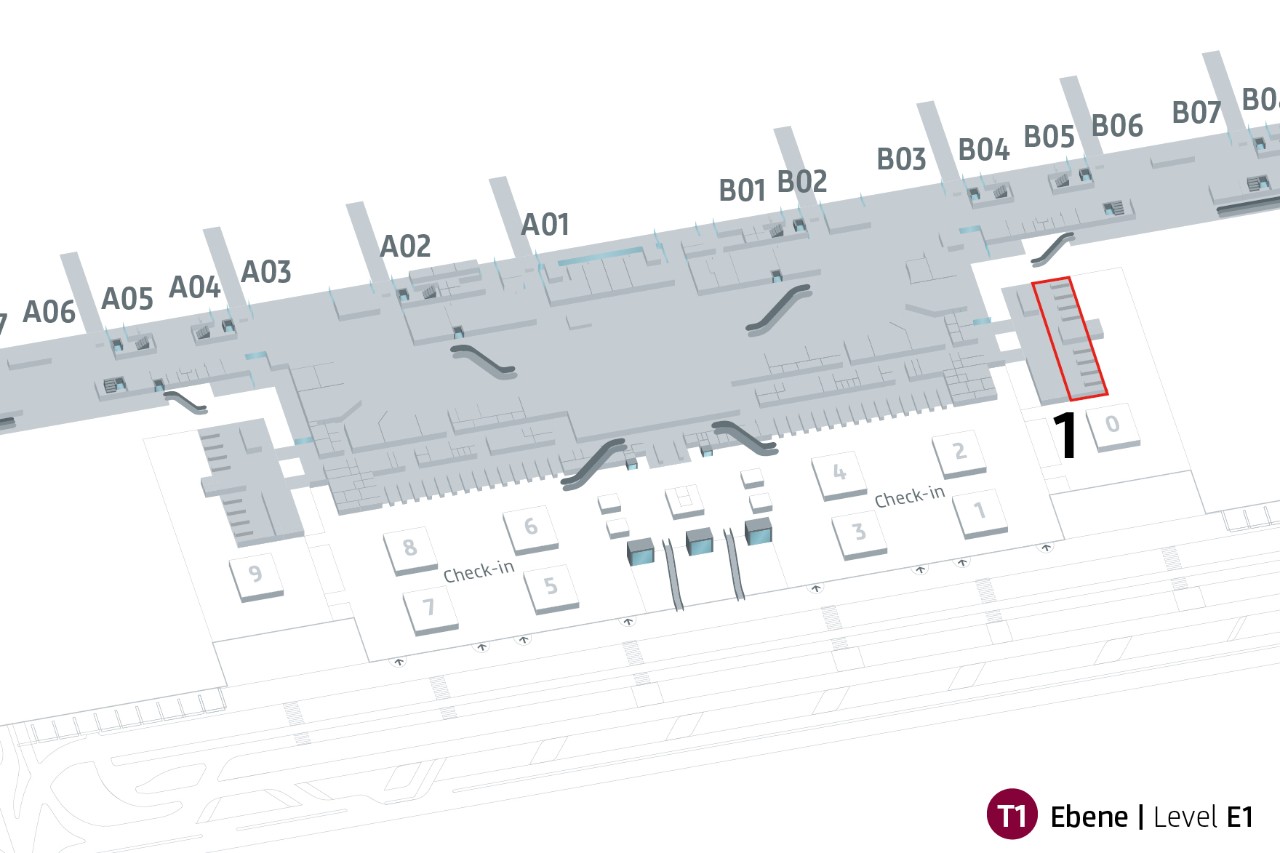 Map security control 1 (T1)