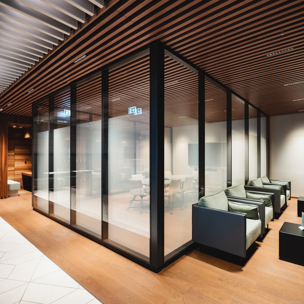 Interior of the Tegel lounge.