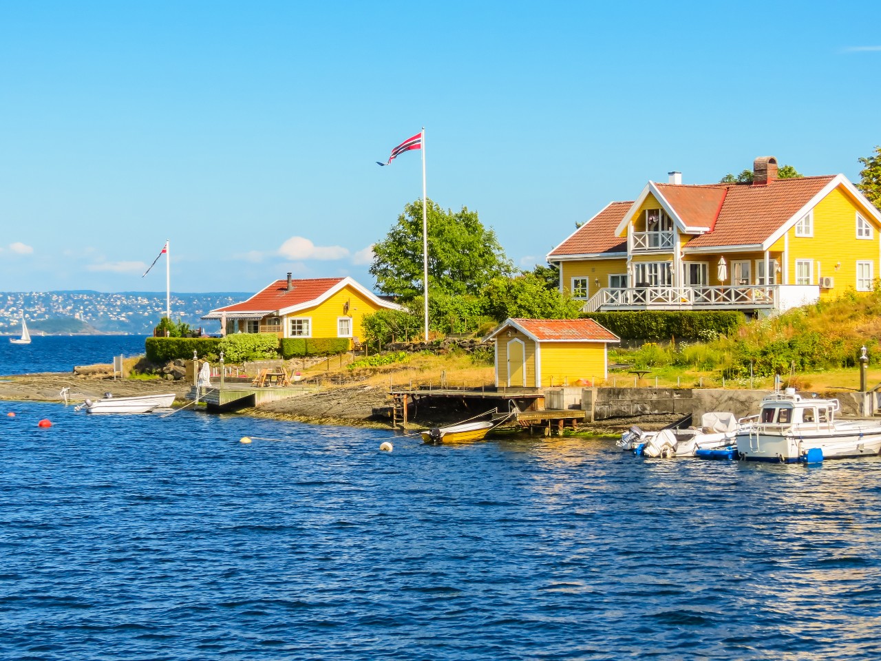 Island in the Oslofjord