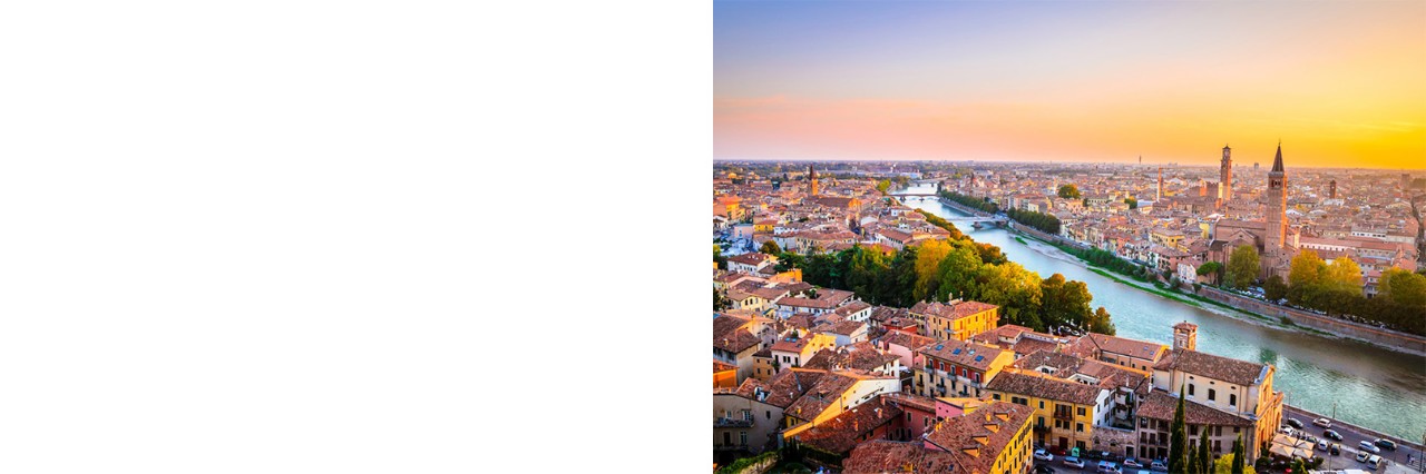 Picturesque Verona is located on the Adige River