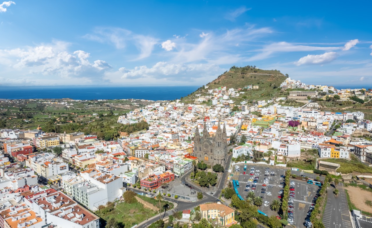 View of Arucas 