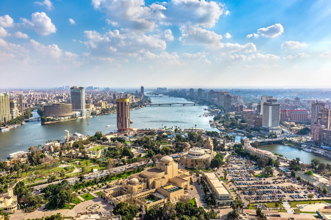 Panoramic view of Cairo on the Nile © zevana/stock.adobe.com