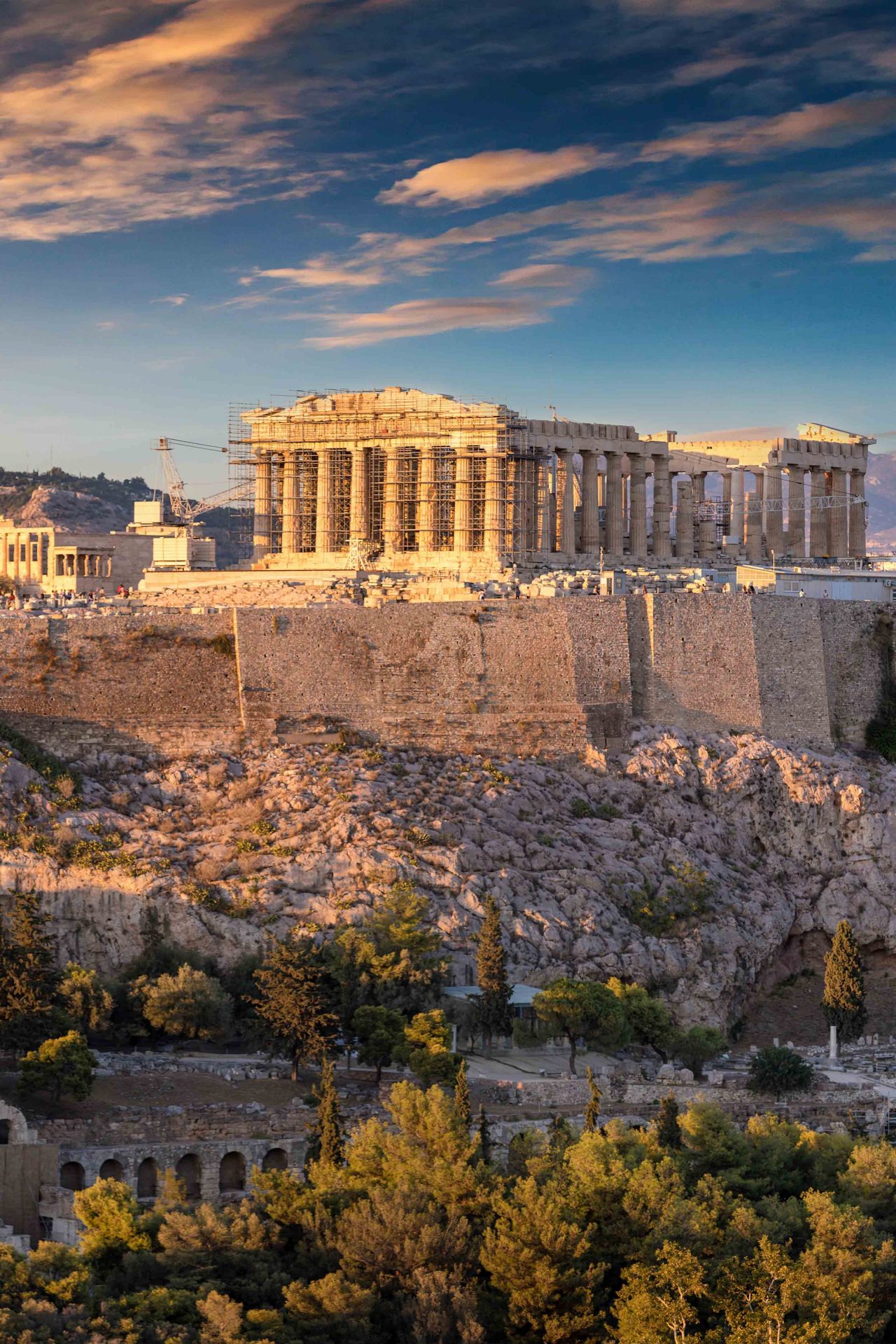 Ausblick auf Athen
