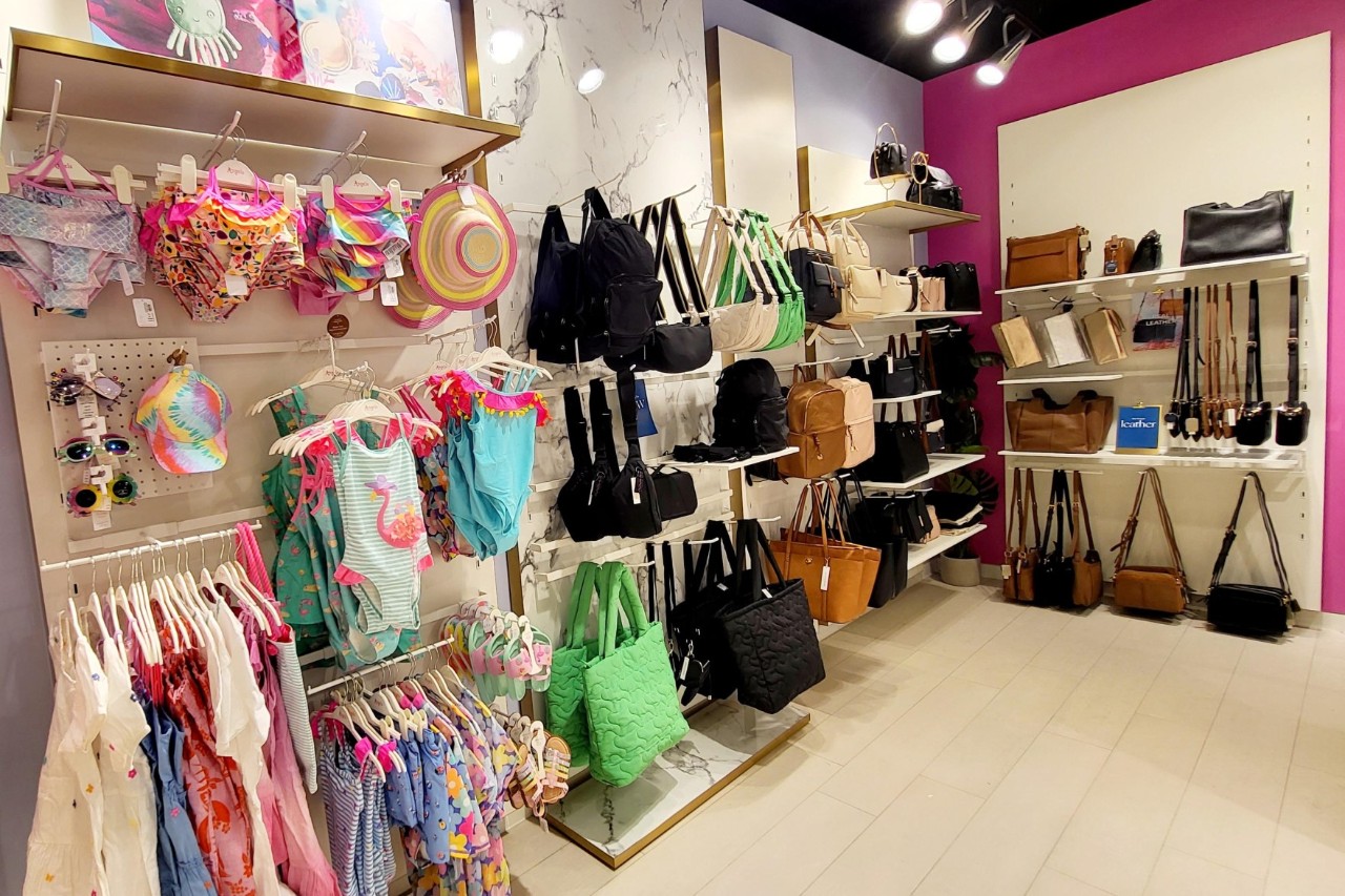 Interior view of the Accessorize shop in Terminal 1 of BER
