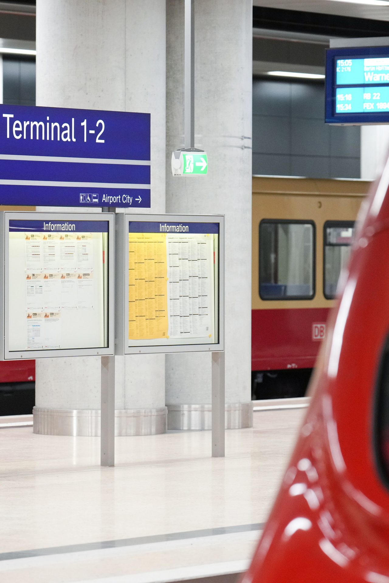 Station "Flughafen BER" (BER Airport)