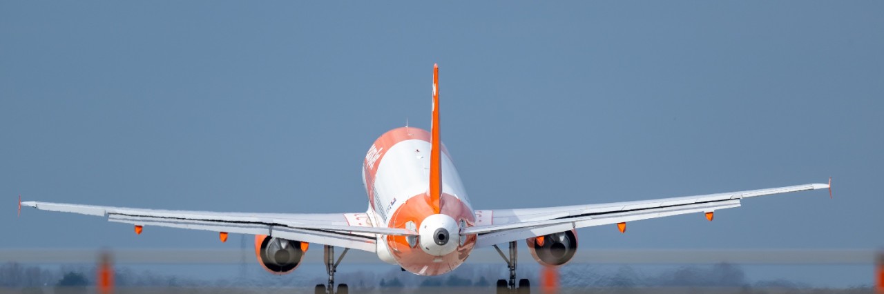 easyJet aircraft taking off