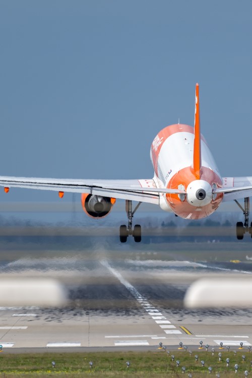 easyJet aircraft taking off