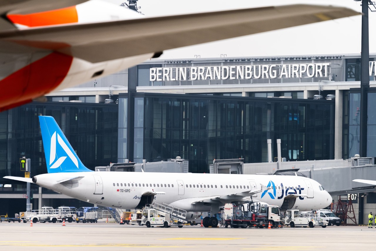 AJet aircraft at BER