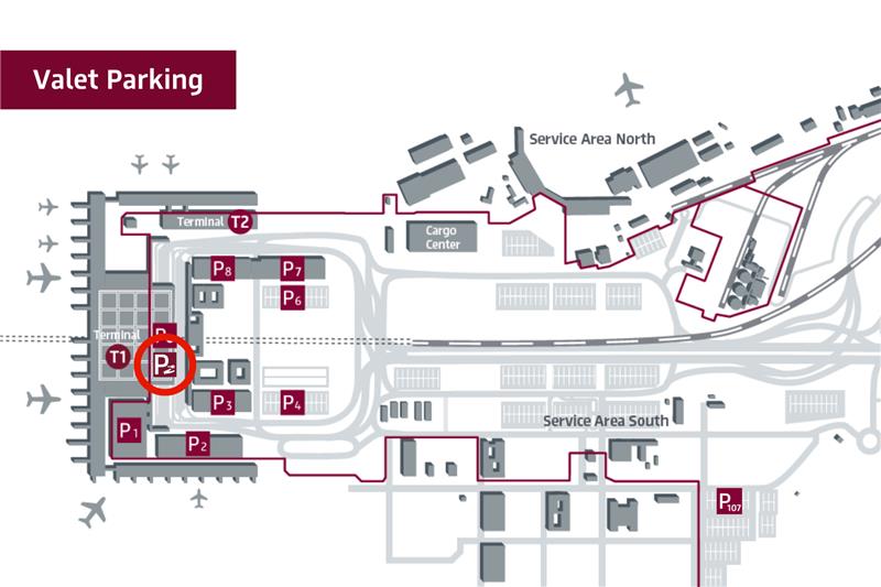 Valet Parking Map